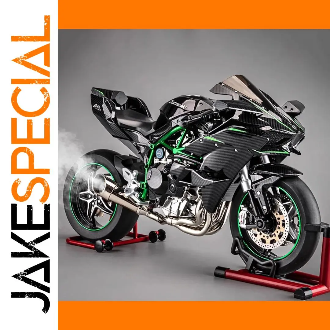 Kawasaki H2R 1:6 Diecast Motorcycle Model 1 Kawasaki H2R 1:6 Diecast Motorcycle Model