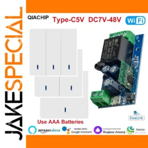 WiFi Relay Smart Switch for Home Automation
