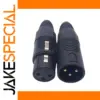Professional 3-Pin XLR Connector for Audio