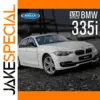 White BMW 3 Series 335i 1:24 Scale Diecast Model