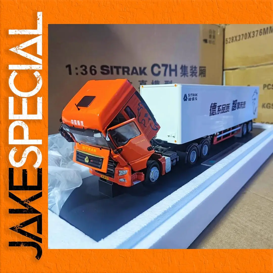 1:36 Scale SITRAk C7H Alloy Truck Model 1 1:36 Scale SITRAk C7H Alloy Truck Model