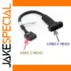 USB 3.0 to USB 2.0 Header Adapter Cable
