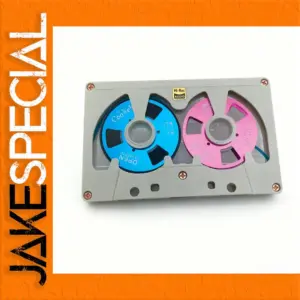 Double-Sided Vibrant Audio Cassette Tape