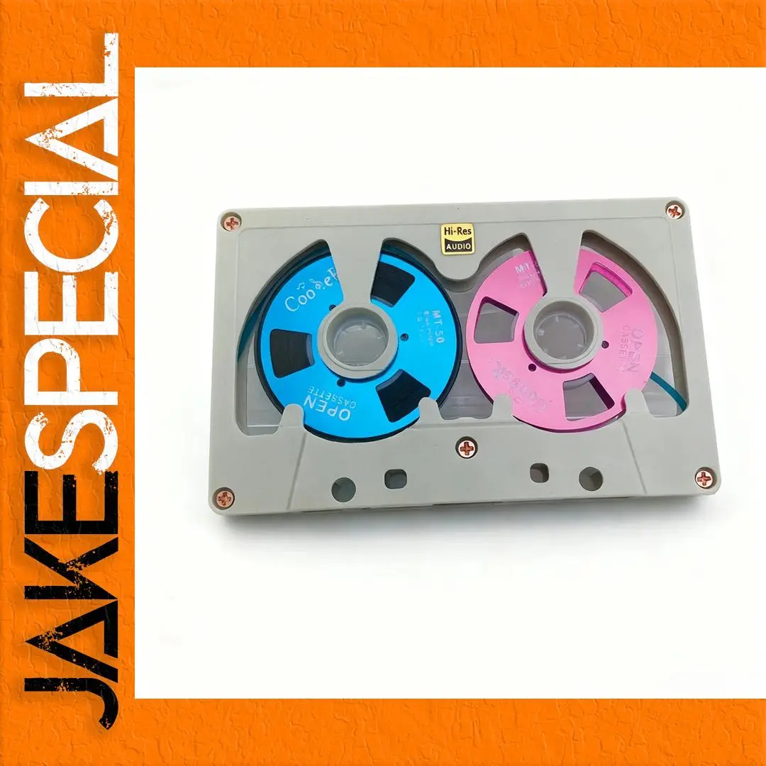 Double-Sided Vibrant Audio Cassette Tape 1 Double-Sided Vibrant Audio Cassette Tape