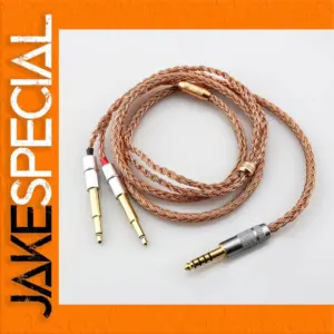 Premium 16-Core OCC Copper Earphone Cable for Audiophiles