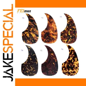 Tortoiseshell Acoustic Guitar Pickguard