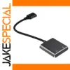 Durable USB External Sound Card Adapter Cable