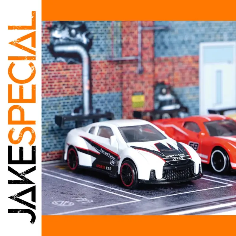 The 1:64 Scale Diecast Racing Car in Red and White: A Must-Have for Enthusiasts 1 bf0e011f55fd465bbd1238ad product image