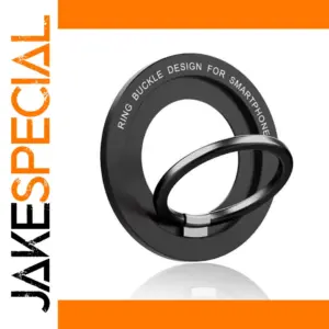 Magnetic Stainless Steel Phone Ring Holder for Apple