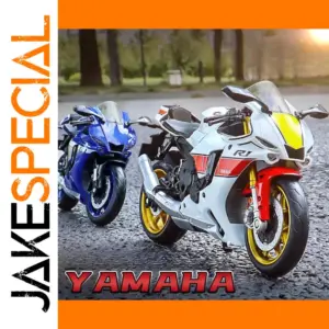 Yamaha YZF-R1M 1:12 Scale Diecast Model in Blue