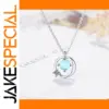 Celestial Silver Pendant Necklace Model X029