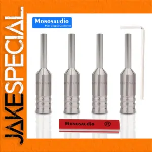 Premium Audio Banana Plugs Set for High-End Systems