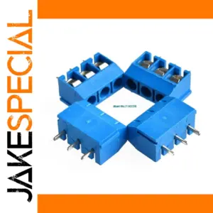 Blue KF301 3-Pin Screw Connector Set