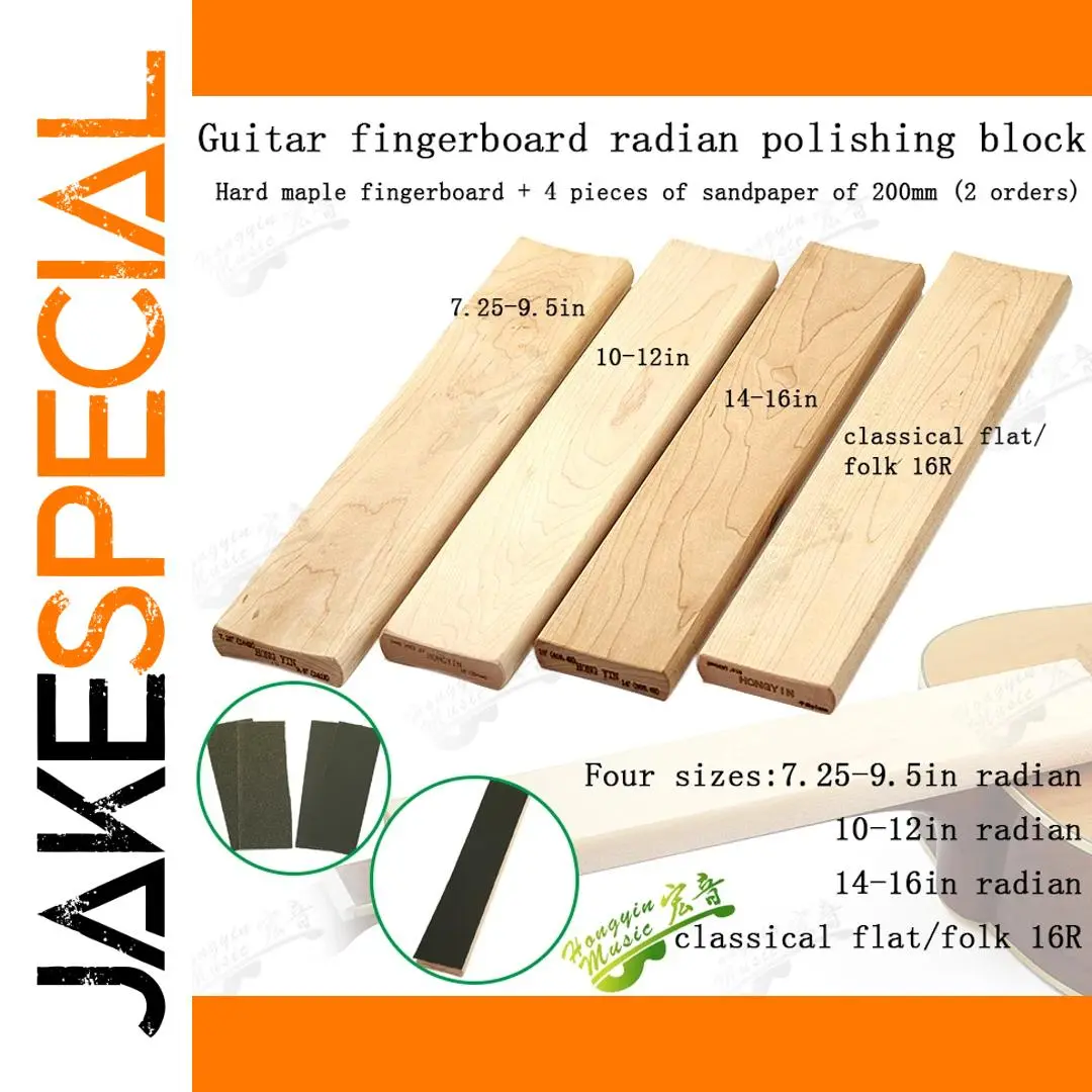 High-Quality Radius Sanding Blocks for Guitars 1 High-Quality Radius Sanding Blocks for Guitars