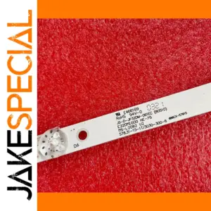 578mm White LED TV Backlight Strip with 6 LEDs