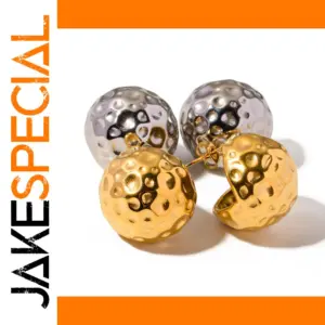 Stainless Steel Lava Earrings for Women