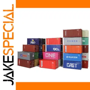 HO Scale Shipping Containers Collection Set