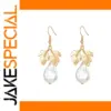 Vintage Leaf Drop Earrings LL-YS1056