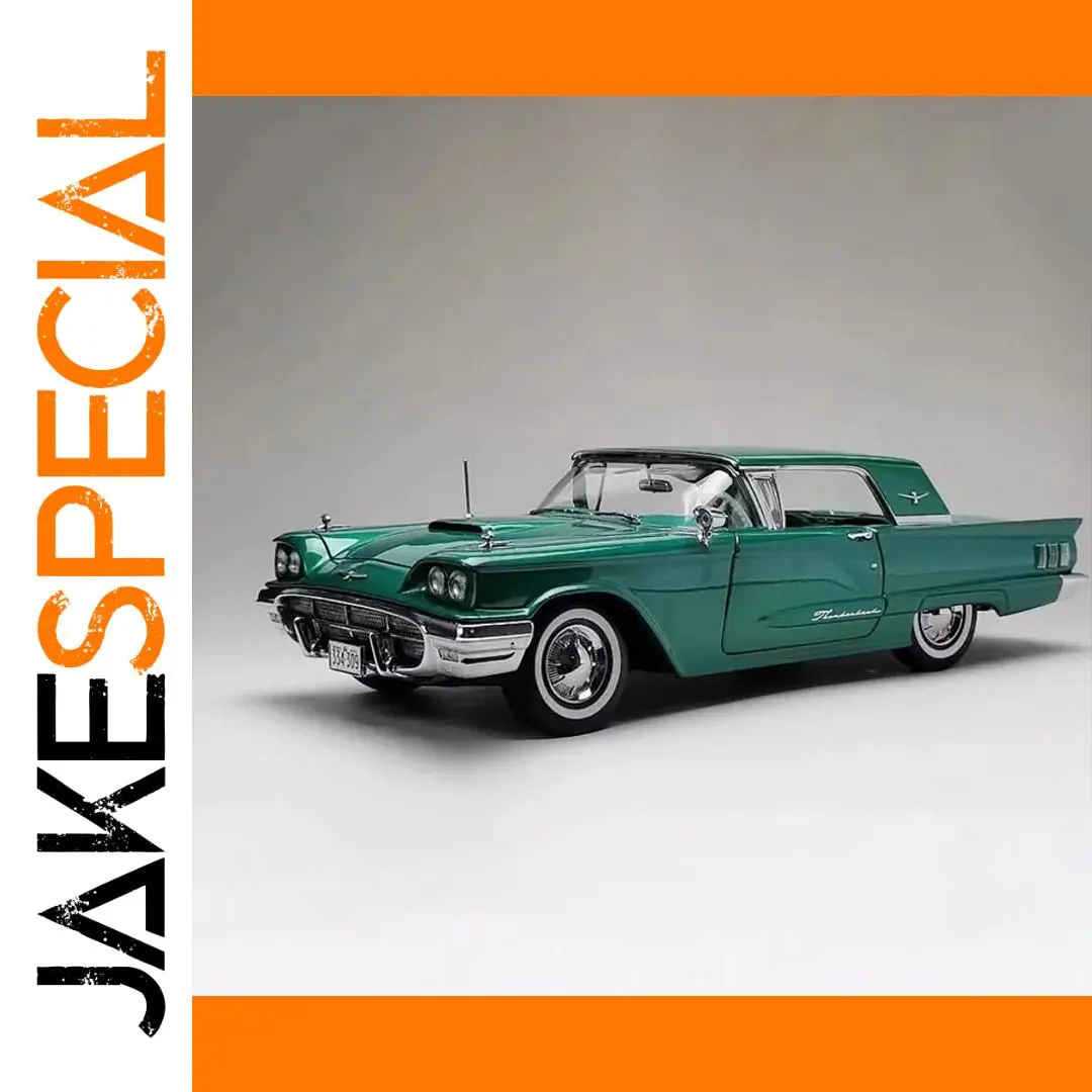 Vintage 1960 Thunderbird Diecast Model 1:18 Scale 1 Vintage 1960 Thunderbird Diecast Model 1:18 Scale