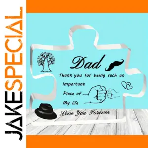 Heartwarming Acrylic Dad Puzzle Gift