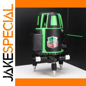 Professional Green Laser Level with 5 Lines