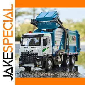 1:18 Realistic Electric Sanitation Garbage Truck