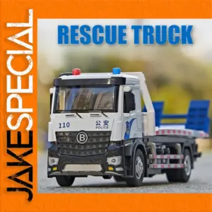 1:24 Scale Rescue Truck Model for Collectors
