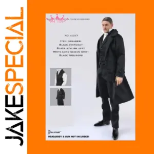 Gothic Action Figure Outfit for 12-Inch Figures