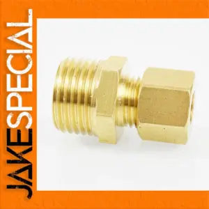Brass Compression Union Fitting for Plumbing