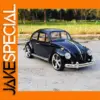 Volkswagen Beetle 1:18 Diecast Model in Red, White & Black