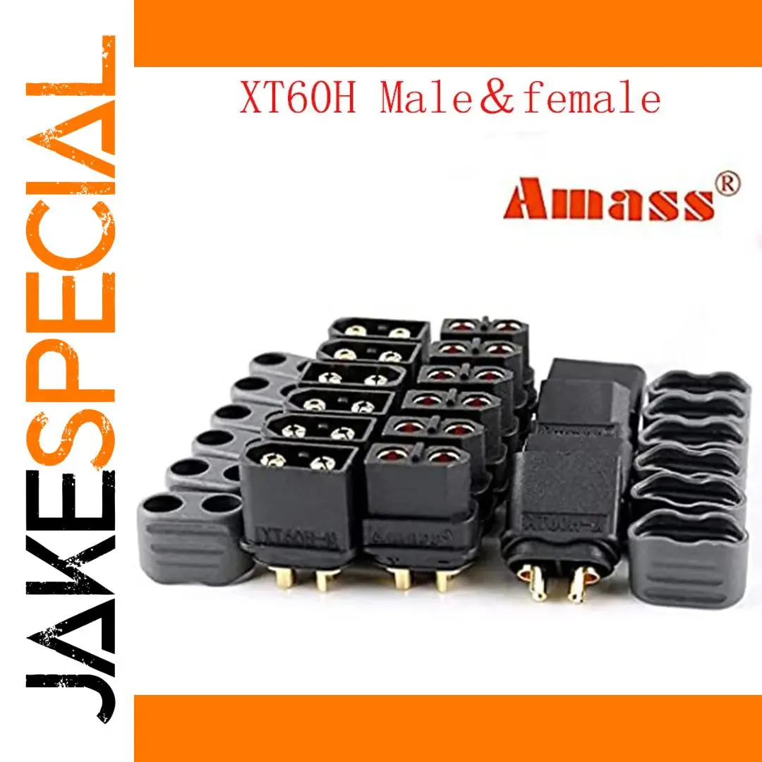 Amass XT60H Connectors for RC Vehicles 1 Amass XT60H Connectors for RC Vehicles