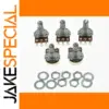 KAISH 5x A250K Guitar Potentiometers for Electric Guitars