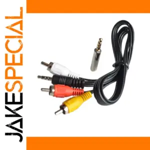 AV Cable for Raspberry Pi B+ 67cm with RCA Connectors