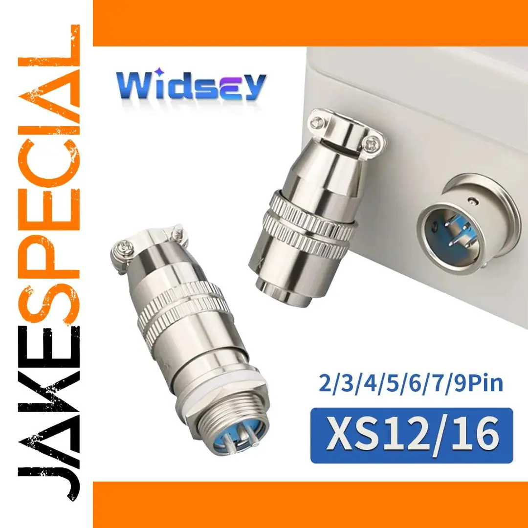 Aviation Connector Set with Silver-Plated Pins 1 Aviation Connector Set with Silver-Plated Pins