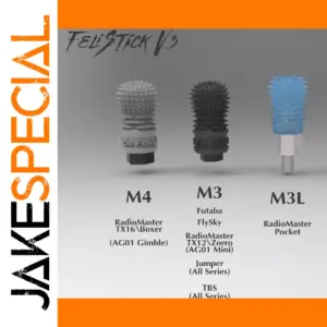 FisherStick V3 Gimbal Ends for RC Control