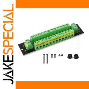HO Scale Model Train Power Distribution Module