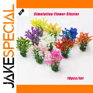 Colorful Miniature Flower Cluster Set by TERAYSUN