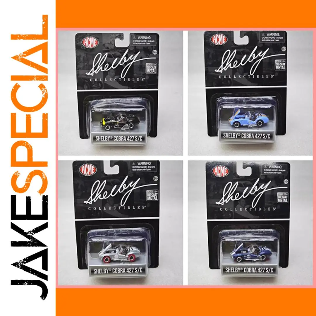 1:64 Shelby Cobra 427 S/C Diecast Model 1 1:64 Shelby Cobra 427 S/C Diecast Model
