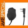 Durable Black Dual PTT Microphone for Baofeng