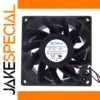 90x90x38mm Black Computer Cooling Fan