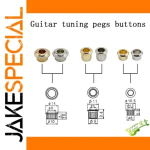 Stylish Wooden Guitar Tuning Buttons Set