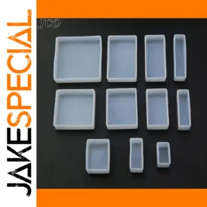 Versatile Silicone Resin Molds in Multiple Sizes