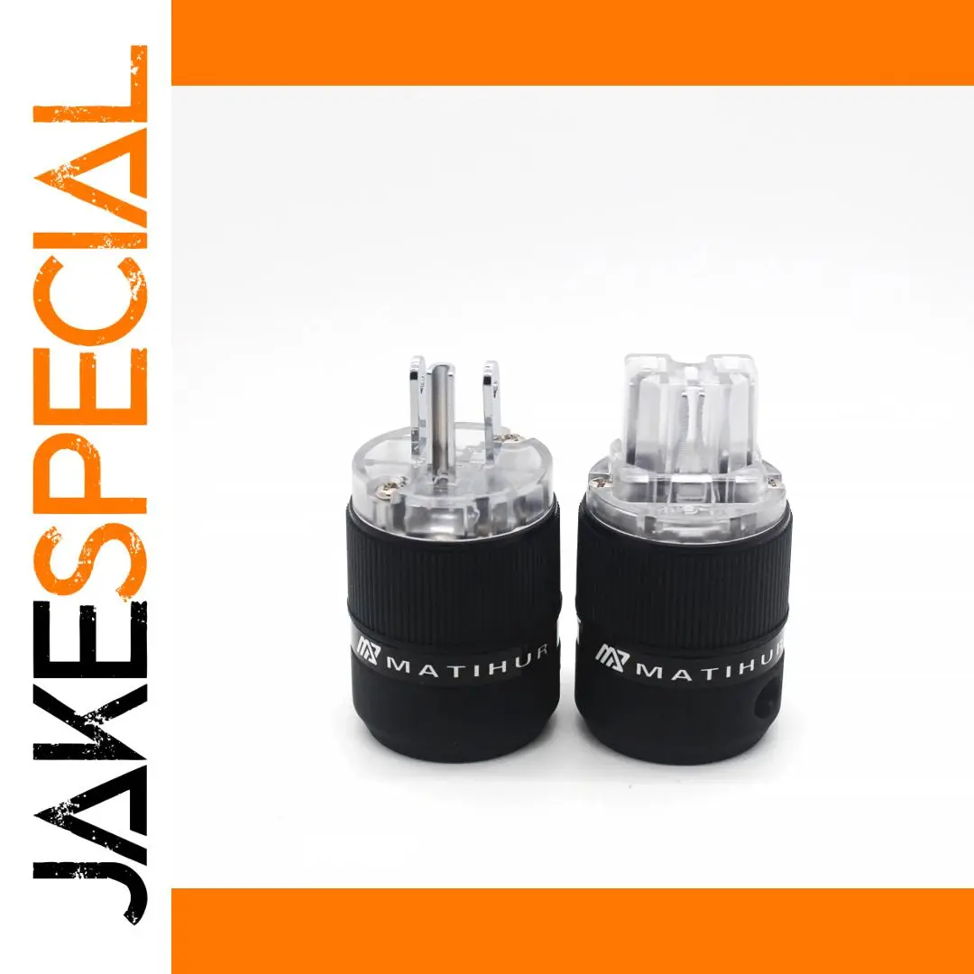 Copper Rhodium-Plated Power Connectors Set 1 Copper Rhodium-Plated Power Connectors Set