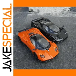 1:24 Scale Sports Car Model in Alloy and Plastic