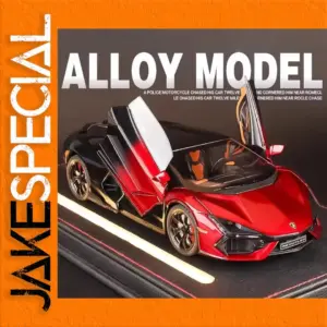 Red Lamborghini Revuelto Diecast Model 1:24 Scale