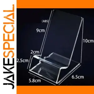 Transparent Acrylic Device Stand for Phones and Tablets
