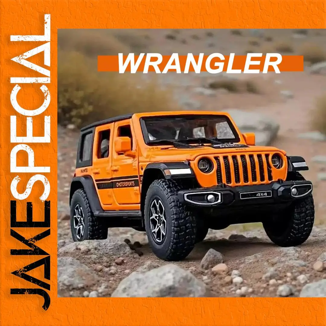 1:32 Diecast Jeep Wrangler Rubicon Model 1 1:32 Diecast Jeep Wrangler Rubicon Model
