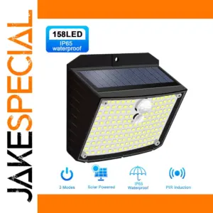 Outdoor Solar Light with 158 LEDs