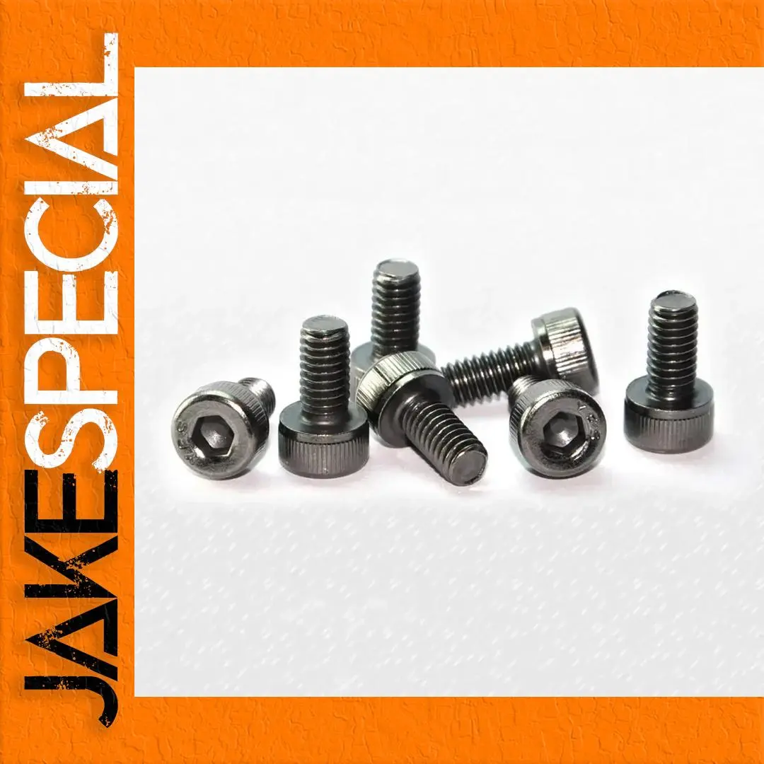 Black Nickel Alloy Steel Socket Cap Screws (10 pcs) 1 Black Nickel Alloy Steel Socket Cap Screws (10 pcs)