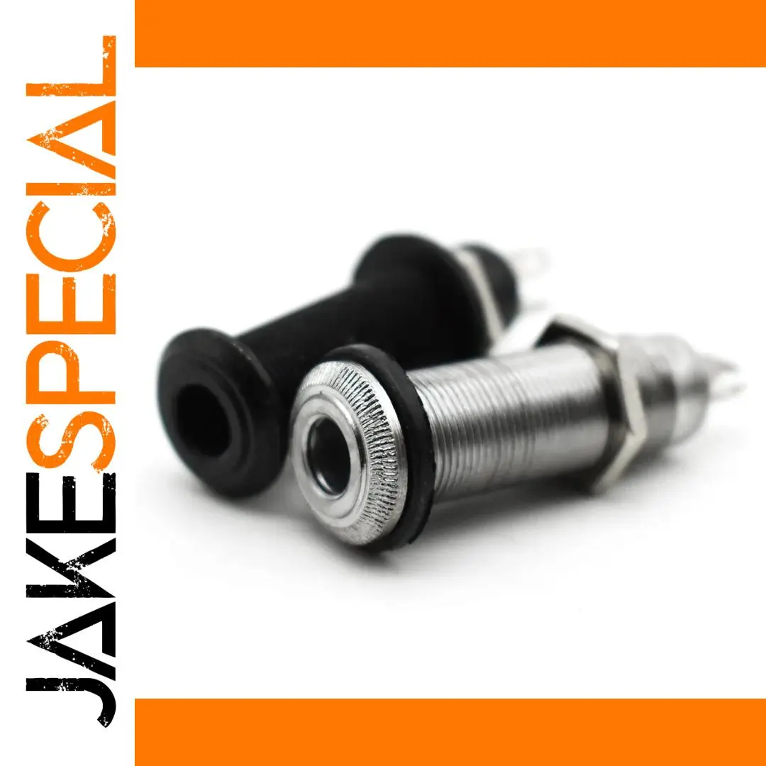 Metal ¼-Inch Output Jack for Bass Guitars 1 Metal ¼-Inch Output Jack for Bass Guitars